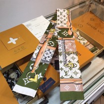 LV 真絲明星同款tiwlly系列飄帶束髮帶