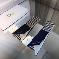 DIOR 迪奧真絲 tiwlly姐妹款最新官網對版3色領巾 發帶