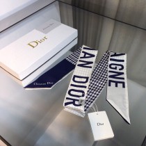 DIOR 迪奧真絲 tiwlly姐妹款最新官網對版3色領巾 發帶