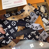 LV 真絲明星同款飄帶束髮帶