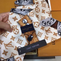 LV 真絲明星同款飄帶束髮帶