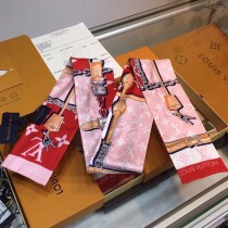 LV 真絲明星同款tiwlly系列飄帶束髮帶
