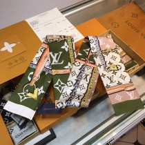 LV 真絲明星同款tiwlly系列飄帶束髮帶