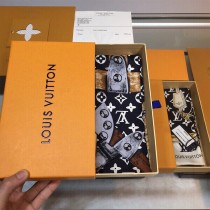 LV 真絲明星同款飄帶束髮帶