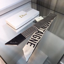 DIOR 迪奧真絲 tiwlly姐妹款最新官網對版3色領巾 發帶