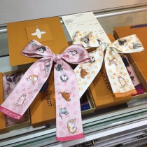 LV 真絲最新貓咪系列，Catogram Classic束發帶