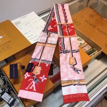 LV 真絲明星同款tiwlly系列飄帶束髮帶