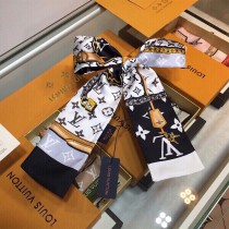 LV 真絲明星同款tiwlly系列飄帶束髮帶
