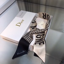 DIOR 迪奧真絲 tiwlly姐妹款最新官網對版3色領巾 發帶