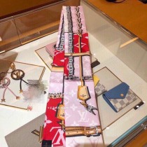 LV 真絲明星同款tiwlly系列飄帶束髮帶