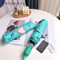 Tiffany蒂芙尼心鎖鑰匙系列自動傘雨傘