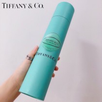 Tiffany蒂芙尼 最新藍色手柄配高檔圓桶包裝自動雨傘遮陽傘