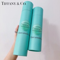 Tiffany蒂芙尼 最新藍色手柄五折口袋傘