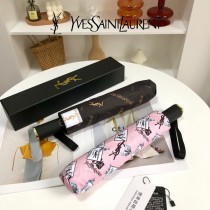 YSL 聖羅蘭專櫃新品 最新款全自動折疊晴雨傘