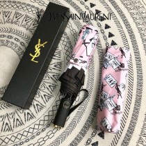 YSL 聖羅蘭專櫃新品 最新款全自動折疊晴雨傘