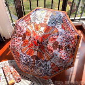 Lv路易威登專櫃夏季新款全自動折疊晴雨傘