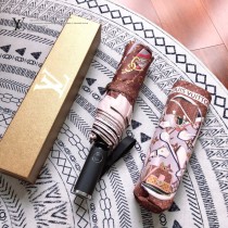 Lv路易威登 3D拼色自動雨傘遮陽傘