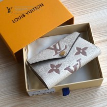 LV原版皮 M80086 三折錢包
