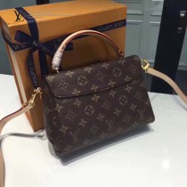 LV 原版皮  M41581-01 CROISETTE DAMIER郵差包