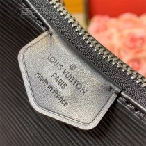 LV 原版皮 M80471黑色 80483粉色 80479杏色水波紋斜挎包