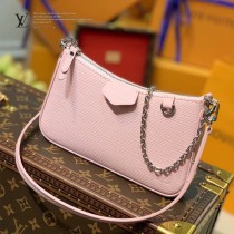 LV 原版皮 M80471黑色 80483粉色 80479杏色水波紋斜挎包