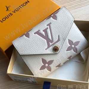 LV原版皮 M80086 三折錢包