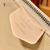LV 原版皮 M80471黑色 80483粉色 80479杏色水波紋斜挎包