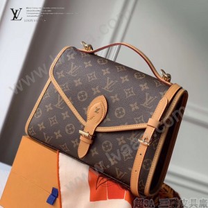 LV 原版皮 M44918 大號復古時尚的LV Ivy手袋