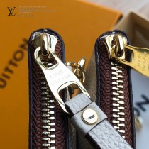 LV原版皮 M80084  Double Zip Pochette 鏈條包