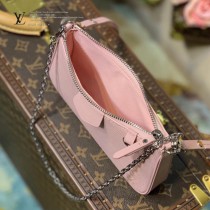 LV 原版皮 M80471黑色 80483粉色 80479杏色水波紋斜挎包