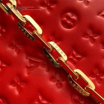 LV 原版皮 M57792 新款Coussin 小號手袋