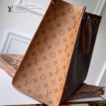 LV 原版皮 M44576 ONTHEGO手袋M44576 工作 購物或周末出遊