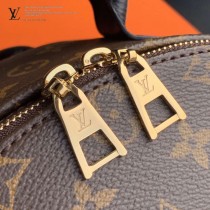 LV 原版皮 新版 M44874 老花原單MONOGRAM BACKPACK 中號雙背包