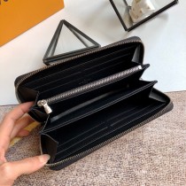 M60017N 黑水波紋ZIPPY 拉鏈 錢夾