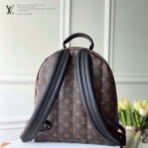 LV 原版皮 新版 M44874 老花原單MONOGRAM BACKPACK 中號雙背包