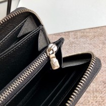 M60017N 黑水波紋ZIPPY 拉鏈 錢夾