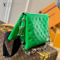 LV 原版皮 M57936 新款Coussin 小號手袋