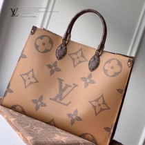 LV 原版皮 M44576 ONTHEGO手袋M44576 工作 購物或周末出遊