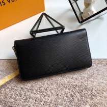 M60017N 黑水波紋ZIPPY 拉鏈 錢夾