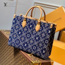 LV 原版皮 M57396 ONTHEGO 中號手袋