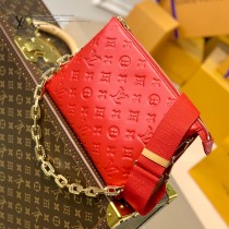 LV 原版皮 M57792 新款Coussin 小號手袋