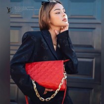 LV 原版皮 M57792 新款Coussin 小號手袋