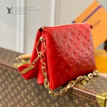 LV 原版皮 M57792 新款Coussin 小號手袋