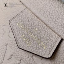 LV 原版皮 M43644-01  全皮压花 BUMBAG 胸包
