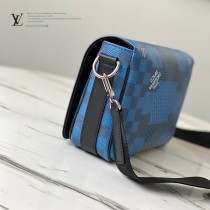 LV頂級原單 N50026藍 Studio 郵差包