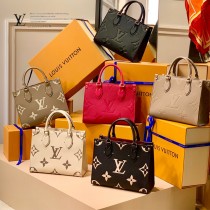 LV 原版皮 M45659-02  ONTHEGO 小號手袋