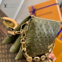 LV 原版皮 M57782 新款Coussin 中號手袋