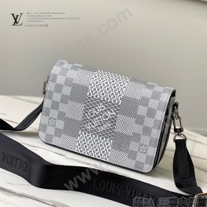 LV頂級原單 N50014白  Studio 郵差包