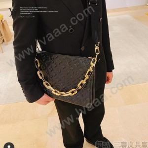 LV 原版皮 M57783 新款Coussin 中號手袋