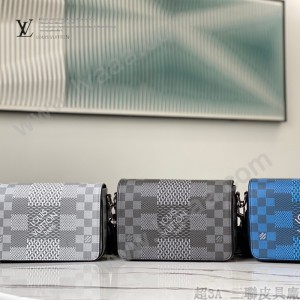 LV頂級原單 N50026藍 Studio 郵差包